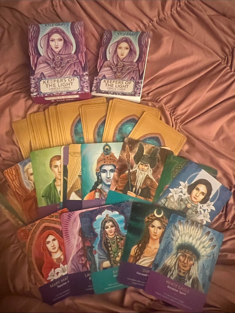 Keepers of the light Oracle Cards Deck - Purple